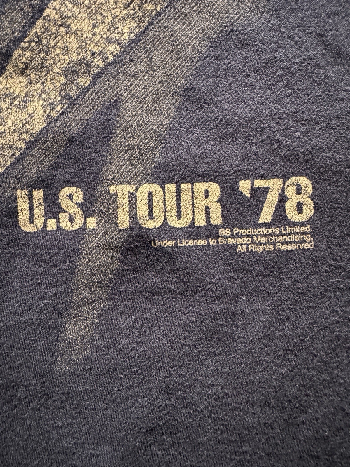 Black Sabbath T-Shirt Mens Medium Black Faded Y2K Henry Pilot Triforce Rock Logo gallery