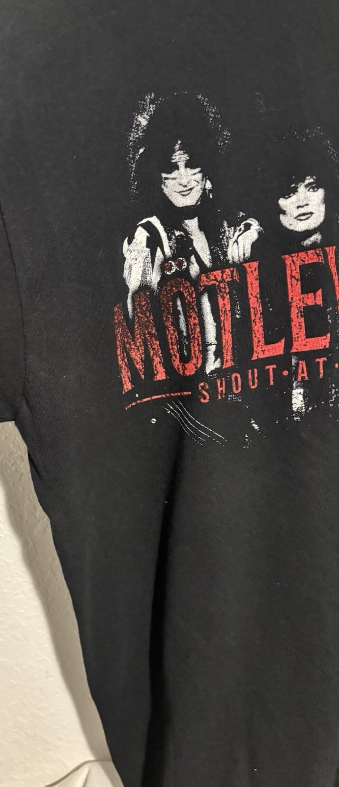 Motley Crue Shout .at .the Devil T Shirt Size Large Brisco Apparel NWT gallery