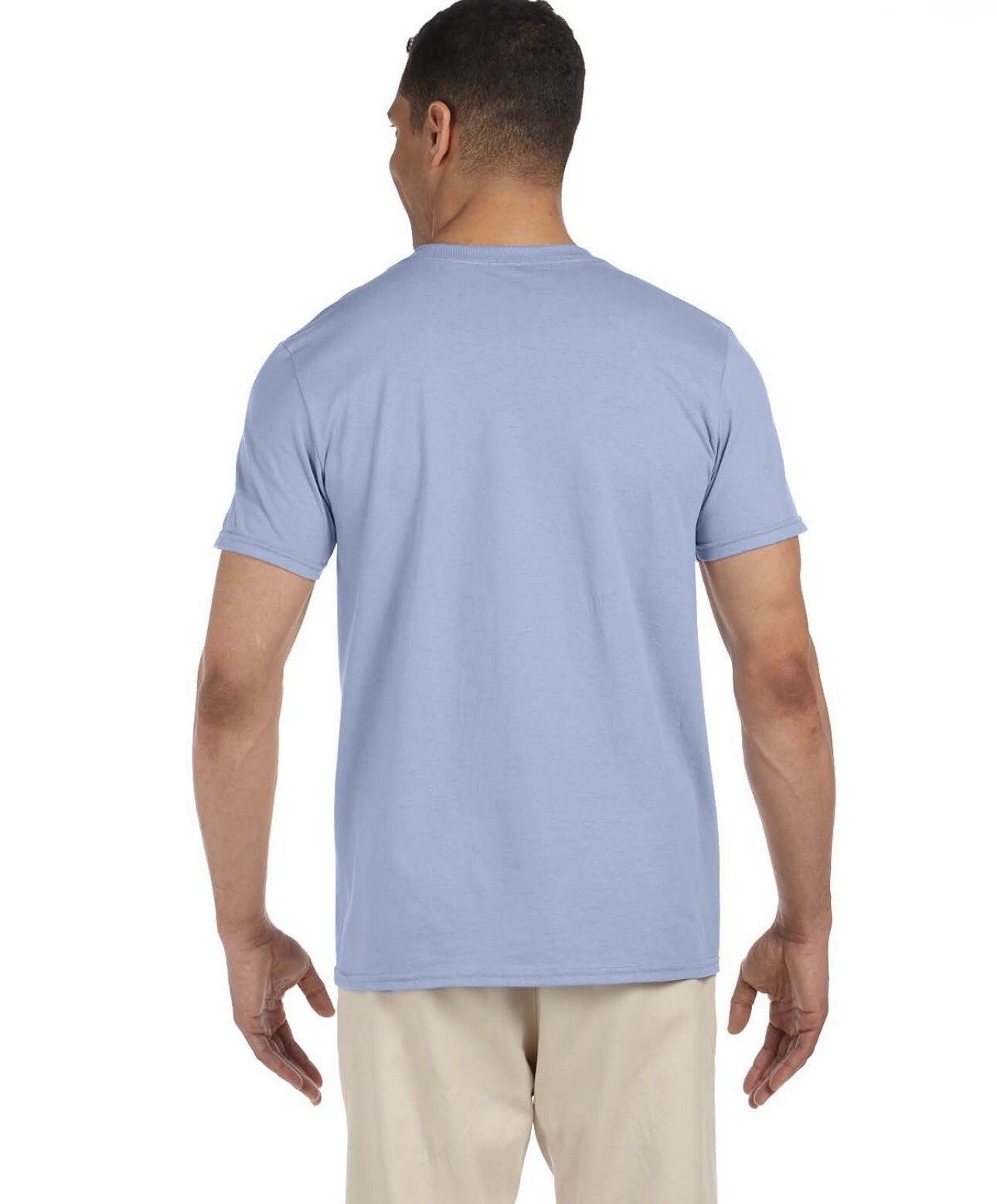 Gildan Plain Cotton T-Shirt Short Sleeve Solid Blank Design Tee Men Tshirt S-XXL gallery