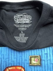 Spongebob Squarepants Imma Head Out SS T Shirt Black Hybrid Apparel L Funny B047