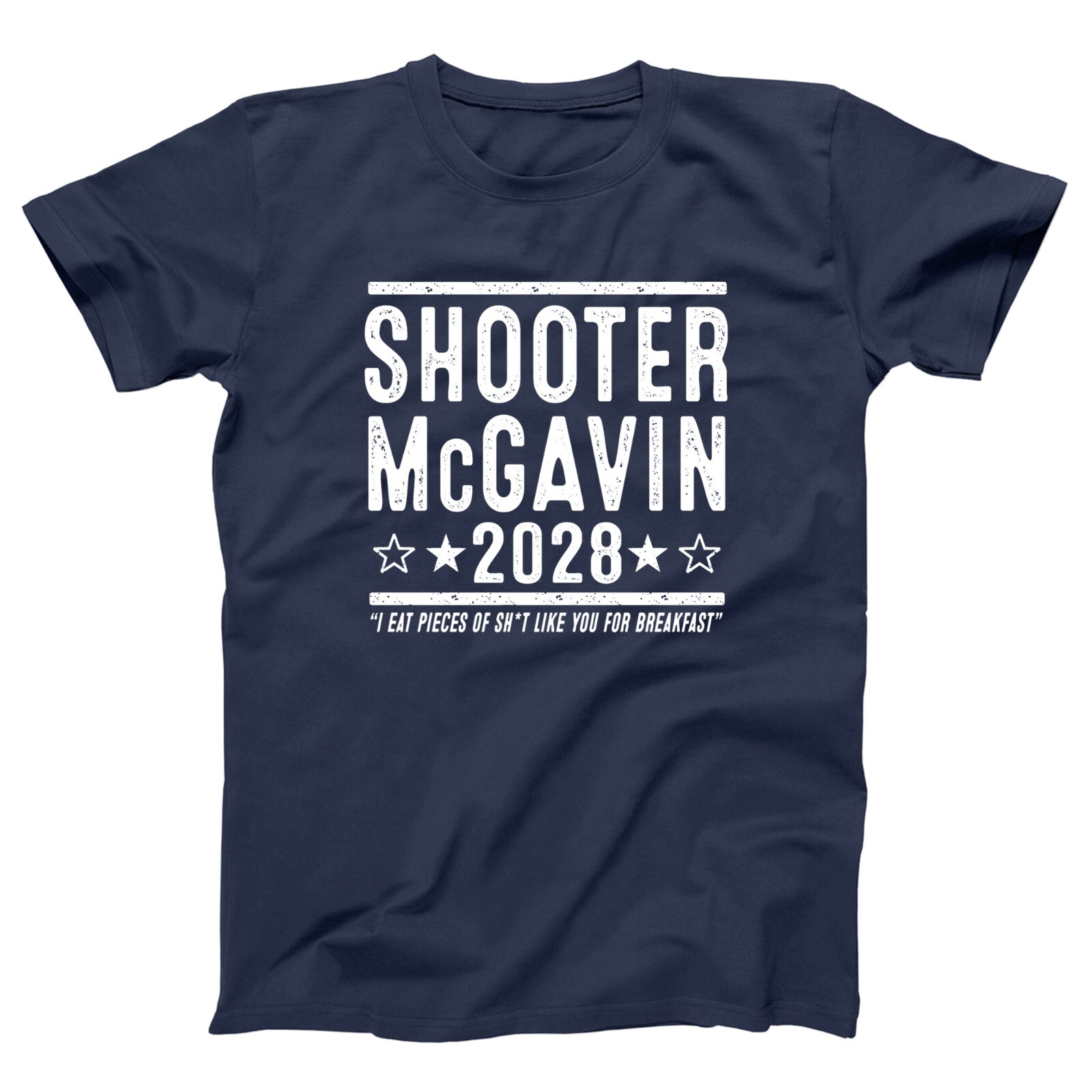 Shooter McGavin 2028 Election funny happy gilmore movie Xs-5x Unisex Soft Tshirt