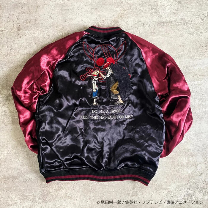 Karakuri Soul x ONE PIECE Shanks Sukajan Black / Gold Japan gallery