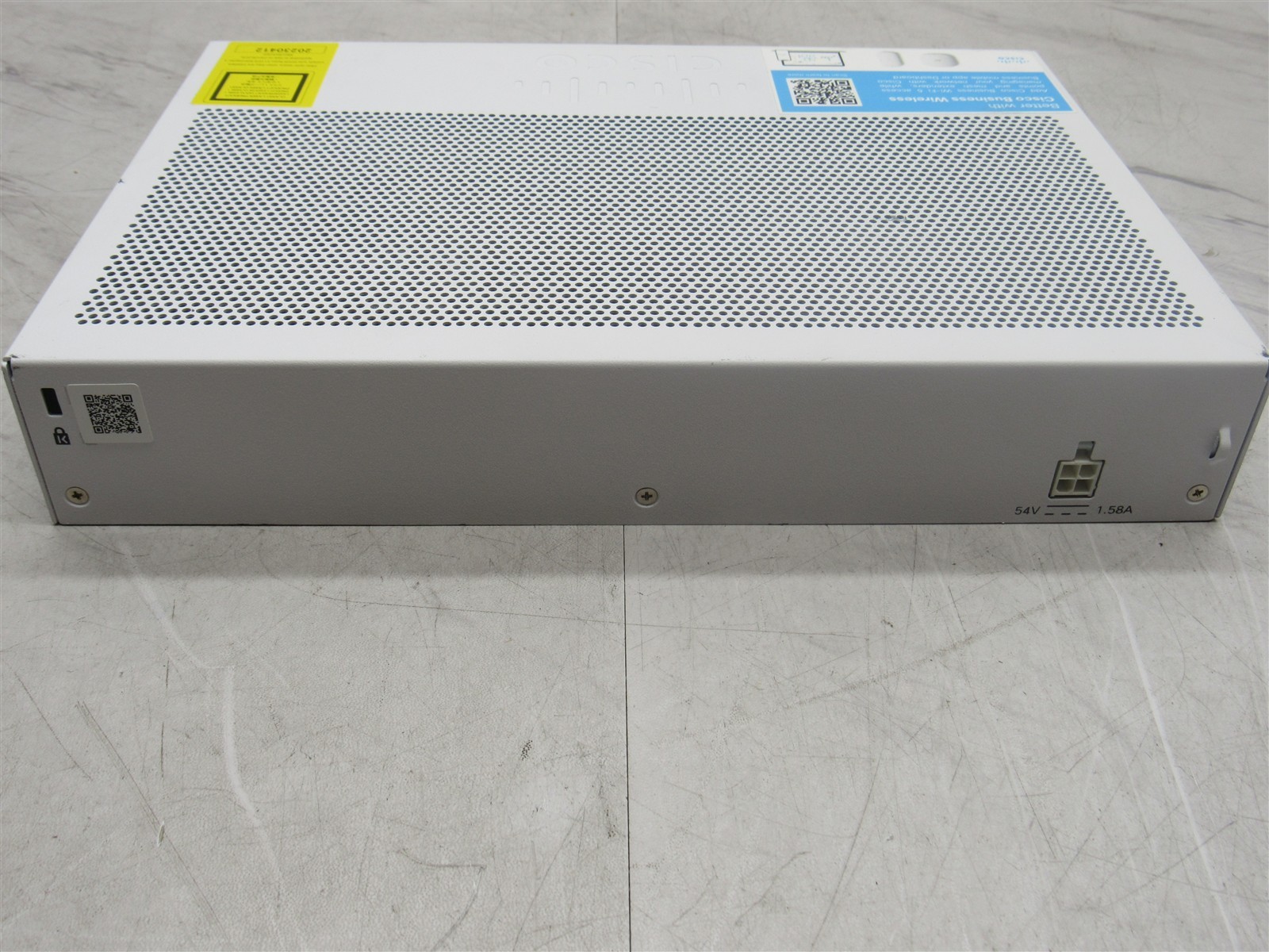 Cisco 350 CBS350-8P-E-2G 8-Port SFP Managed Ethernet Switch with Adapter