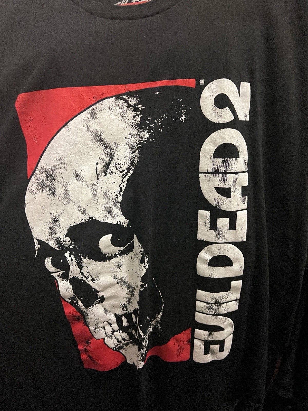 EVIL DEAD 2 Dead By Dawn Skull XL shirt terror threads fright rags tshirt