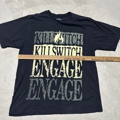 Vintage Y2K Killswitch Engage Skull Band Tee Shirt Disarm The Descent Tour 2013