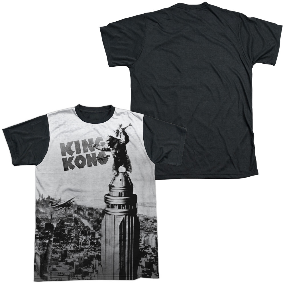 King Kong Breaking Loose Adult Halloween Costume T Shirt (Black Back), S-3XL gallery