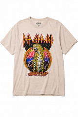 Def Leppard High ‘N’ Dry Leopard Graphic Band T-Shirt XL 2023 Licensed Rock