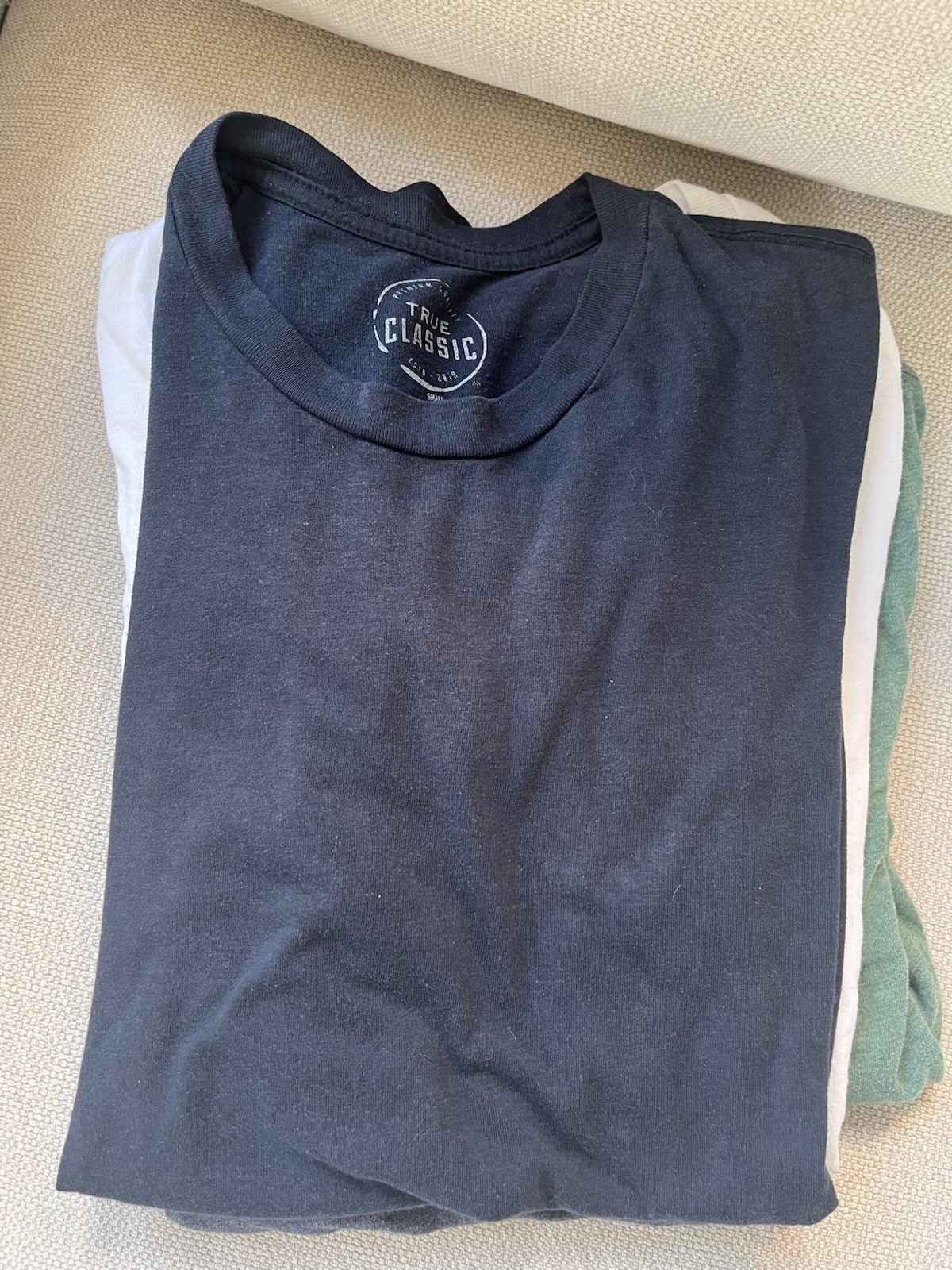 Lot Of Men’s Tshirts J Crew, True Classic, Hanes Size Small gallery
