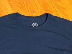 St John’s Bay Quick-Dri Easy-Care Navy Blue Tee Shirt Men’s 4XLT ~ EUC