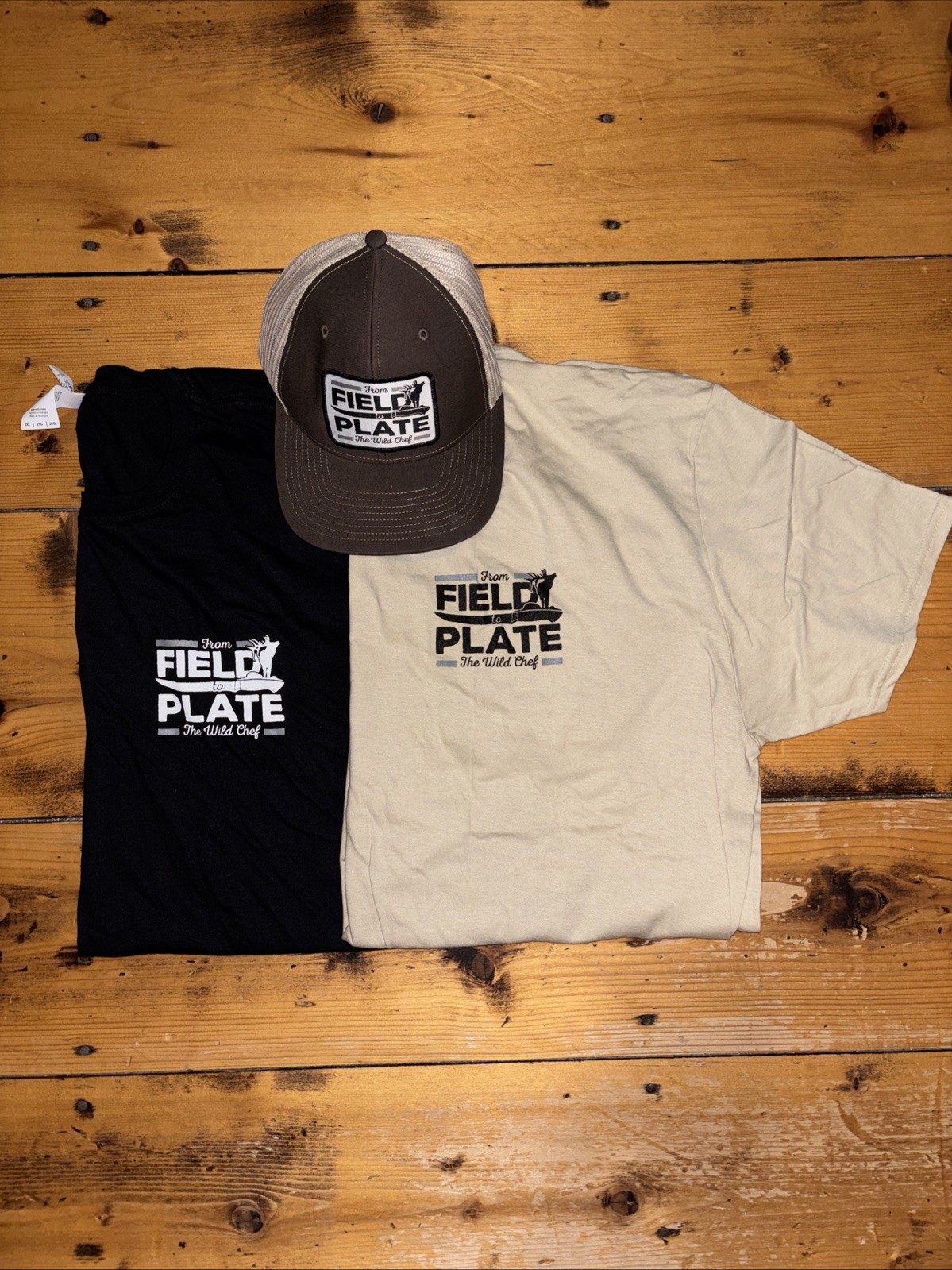 Field To Plate T-shirt’s 3XL With Trucker Hat NWT 3 Pc Lot gallery