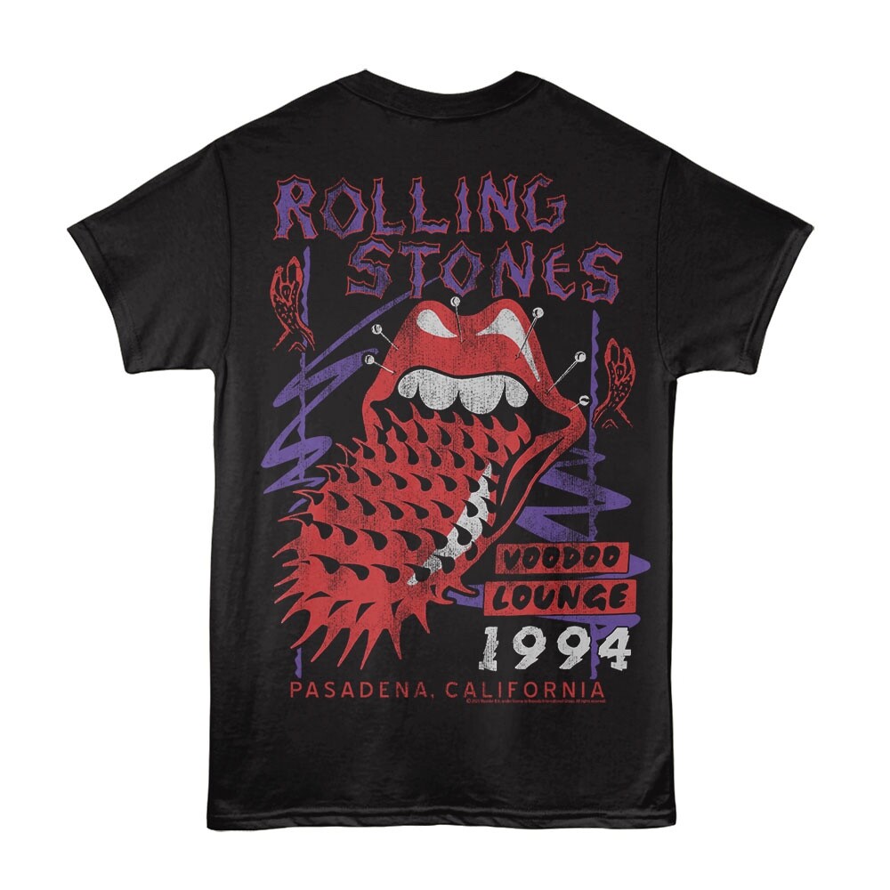 The Rolling Stones T-Shirt Music 1994 VOODOO LOUNGE TOUR Mick Jagger New FB gallery