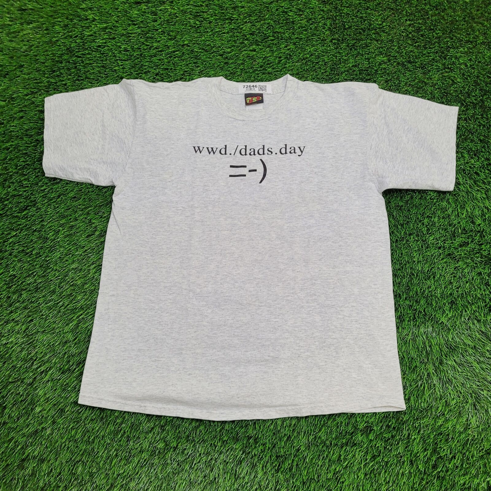 Vintage Dads Day Shirt Large 22x28 Gray gallery