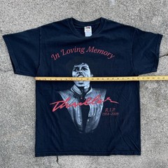 Michael Jackson “In Loving Memory” 2009 Black L Gary, Indiana Rare