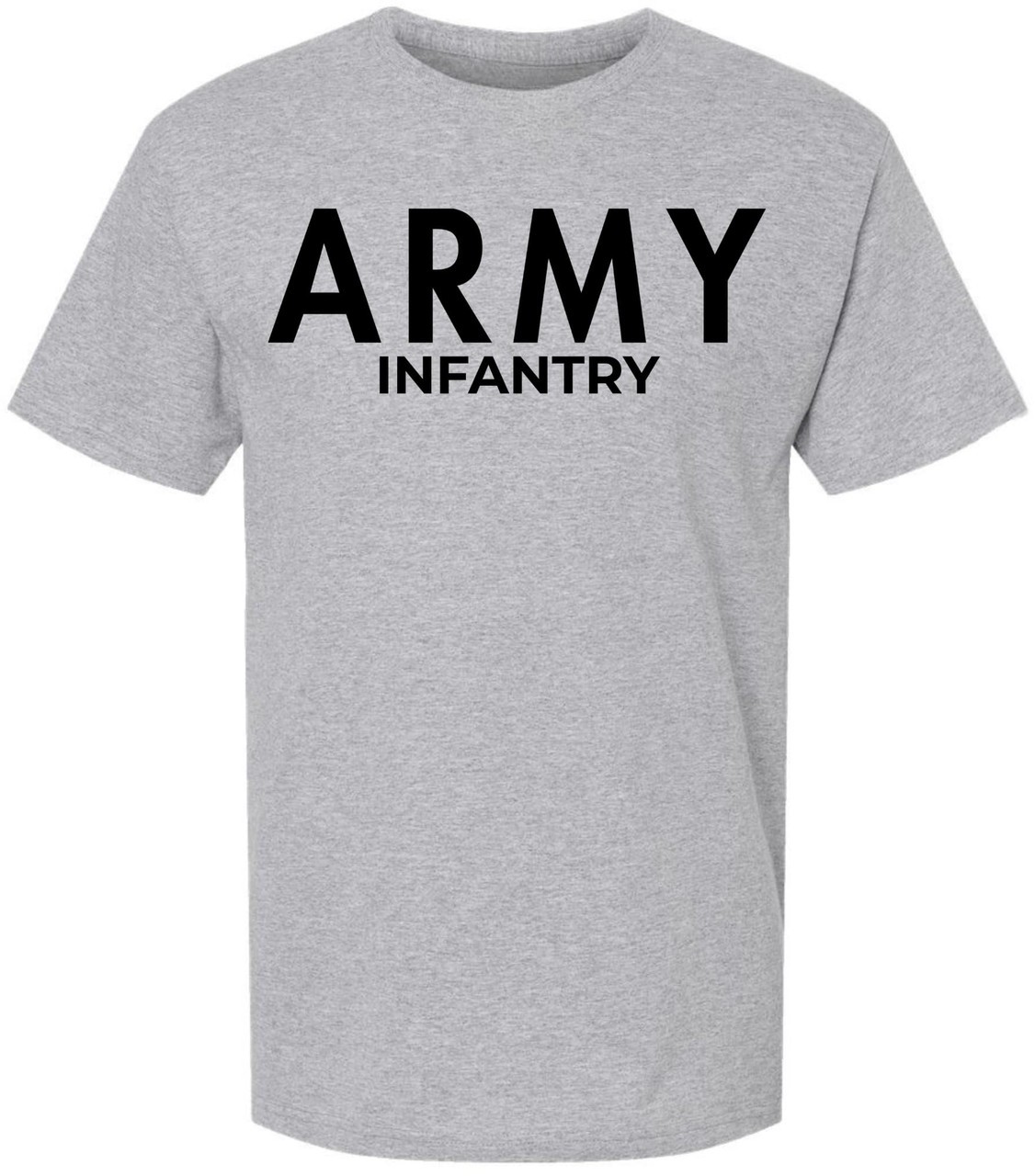 Army Infantry Physical Training T-Shirt U.S. Military Supply PT Running Tee