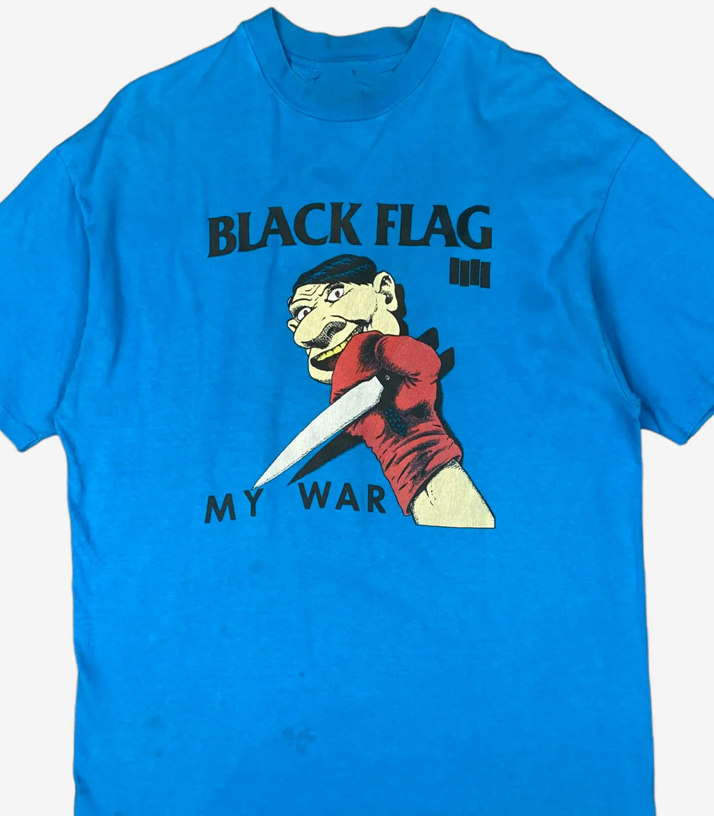 Black Flag Band My War blue T-shirt Unisex short sleeve All sizes 2F151