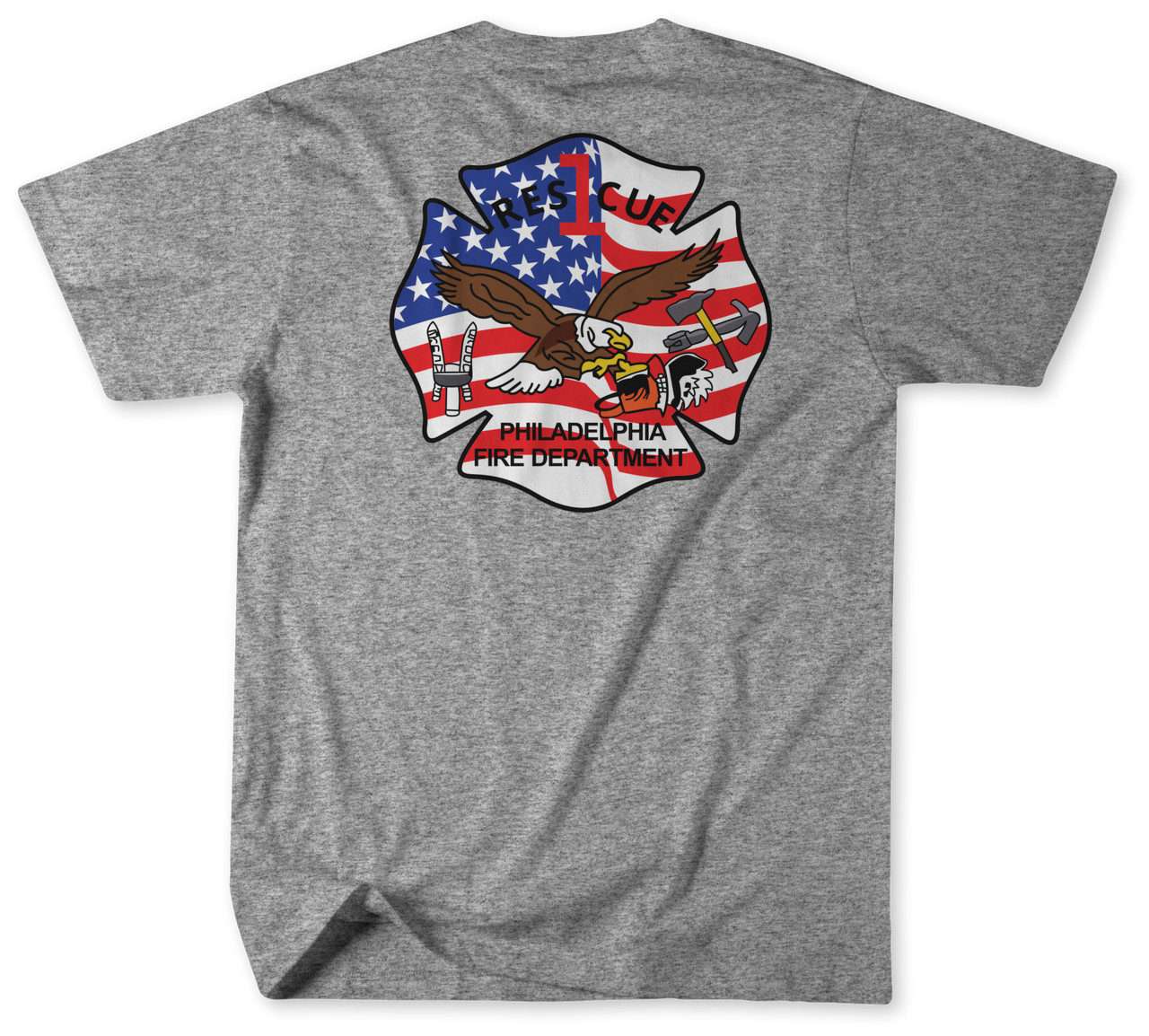 Unofficial Philadelphia Fire Department Engine 29, Rescue 1, and Medic 15 Shirt gallery