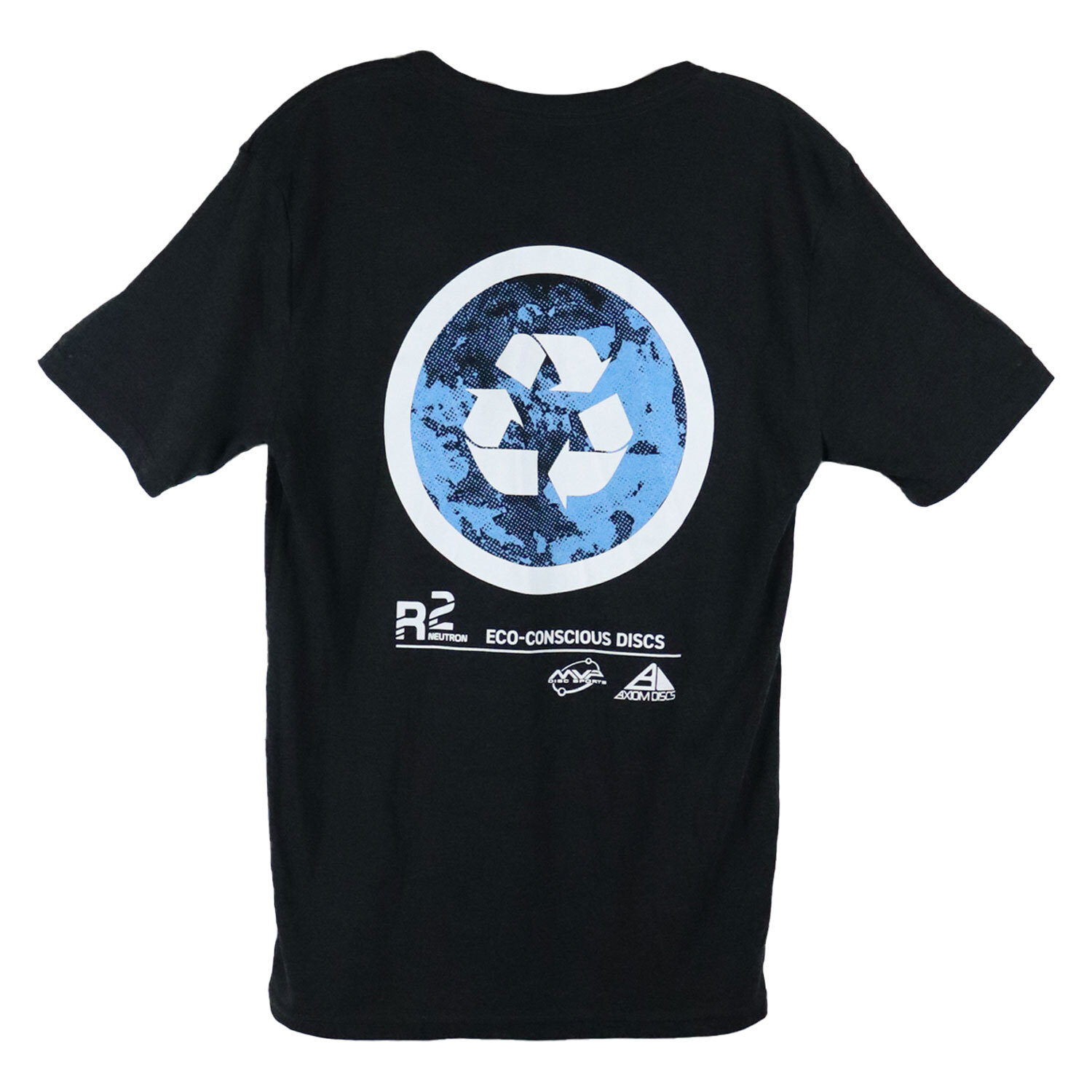 MVP Disc Golf Shirt R2 100% Recycled Black gallery