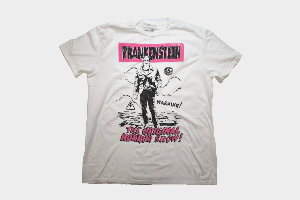 Universal Monsters Mens Frankenstein The Original Horror Show! Shirt New XL