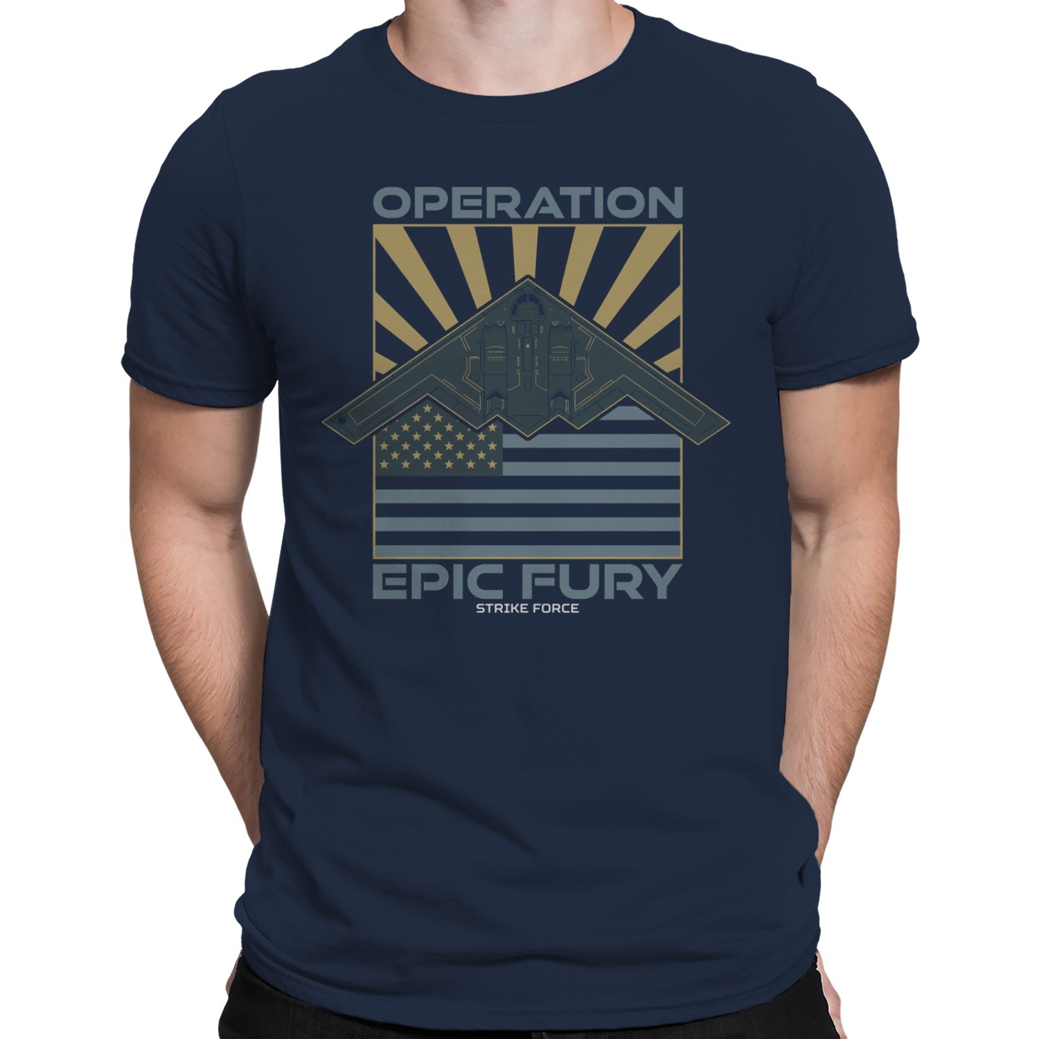 Epic Fury Strike Force Operation Men's T-shirt gallery