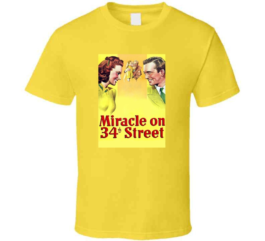 Miracle On 34th Street Tee Classic Holiday Film T Shirt gallery