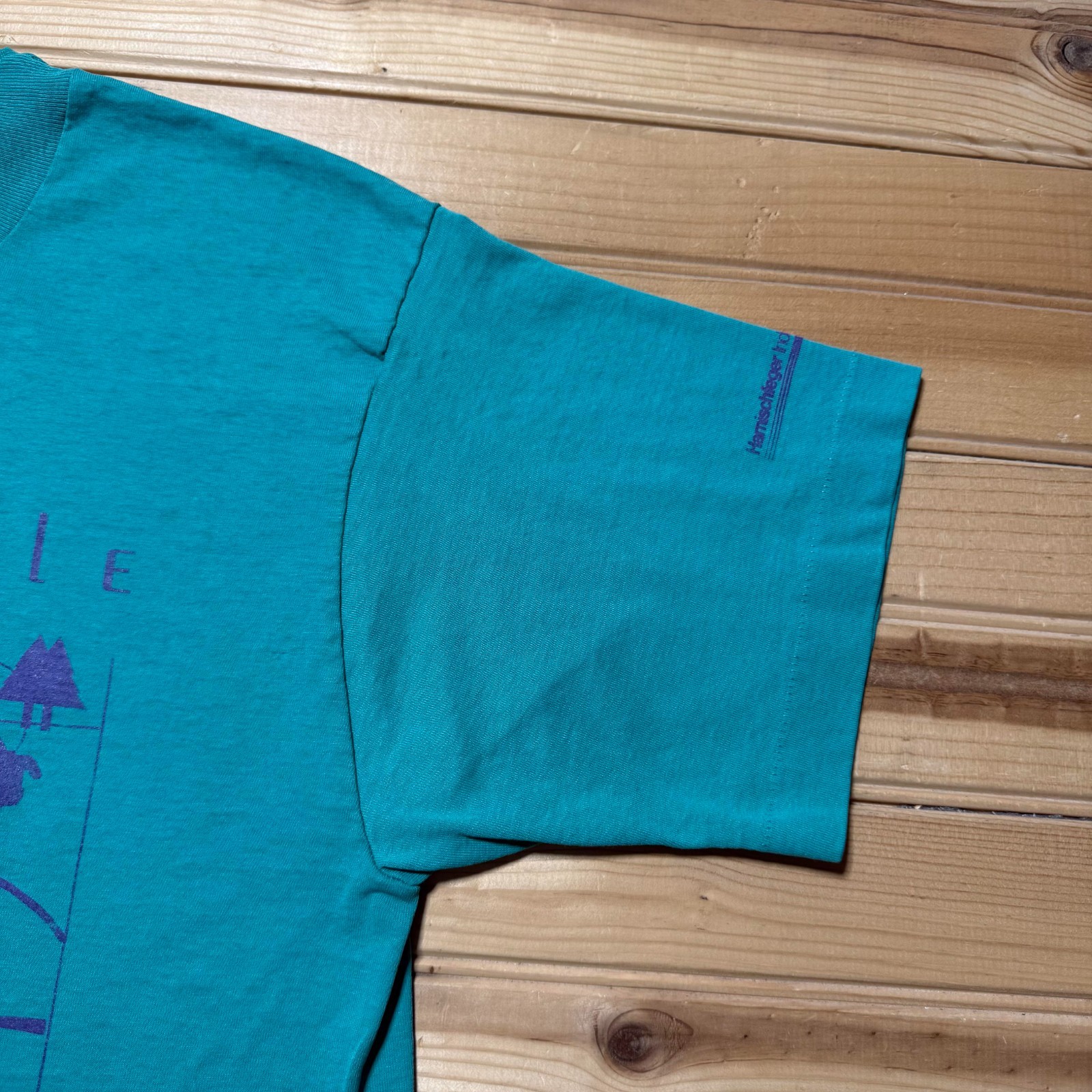 Vintage 1993 LifeStyle Spring Into Fitness Cycling Graphic T-Shirt USA - Large gallery