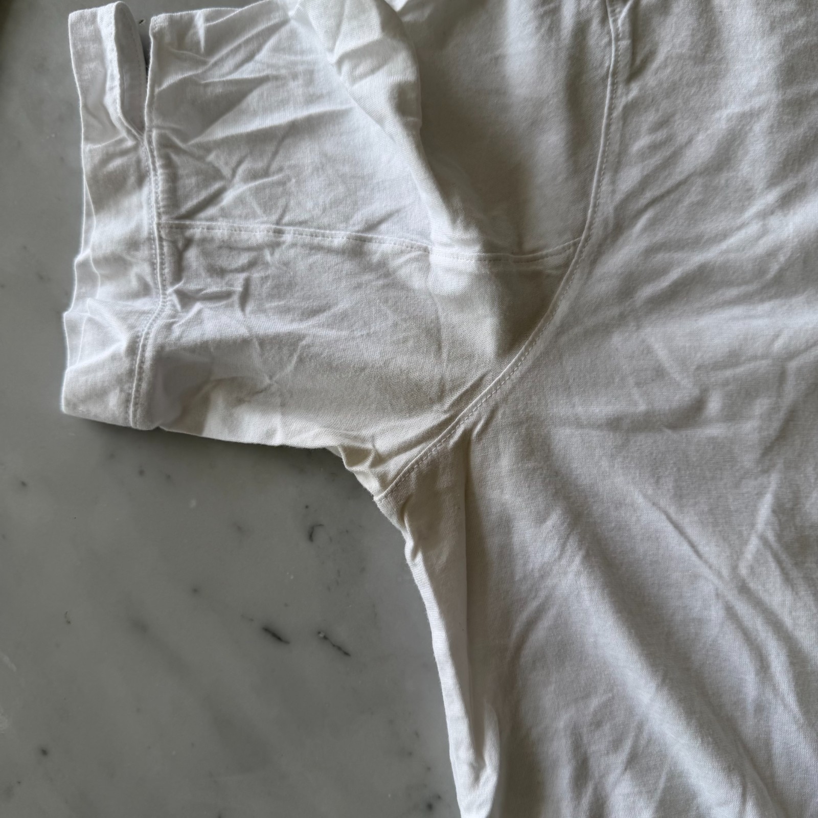 Helmut Lang White T Shirt Mens Designer Minimalist Cotton Crew Neck Archive gallery