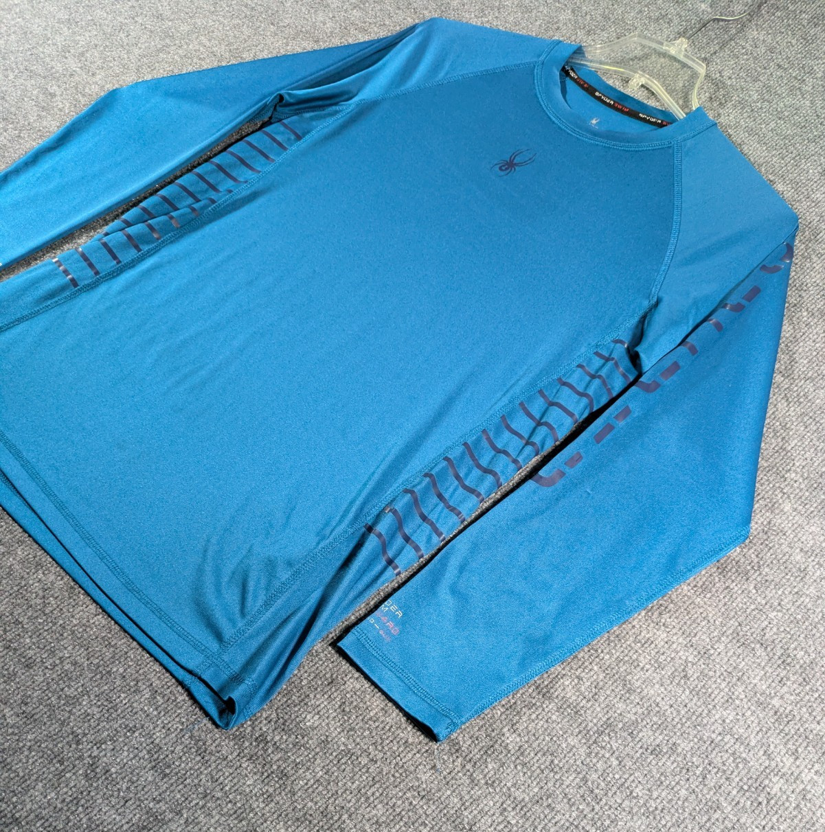 Spyder Swim Shirt Mens Small Rash Guard Quick Dry UPF 30+ Long Sleeve Tee gallery