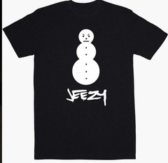 Christmas gift Young Jeezy Snowman T Shirt S-5XL New Hip Hop Gift S-235XL 23D724