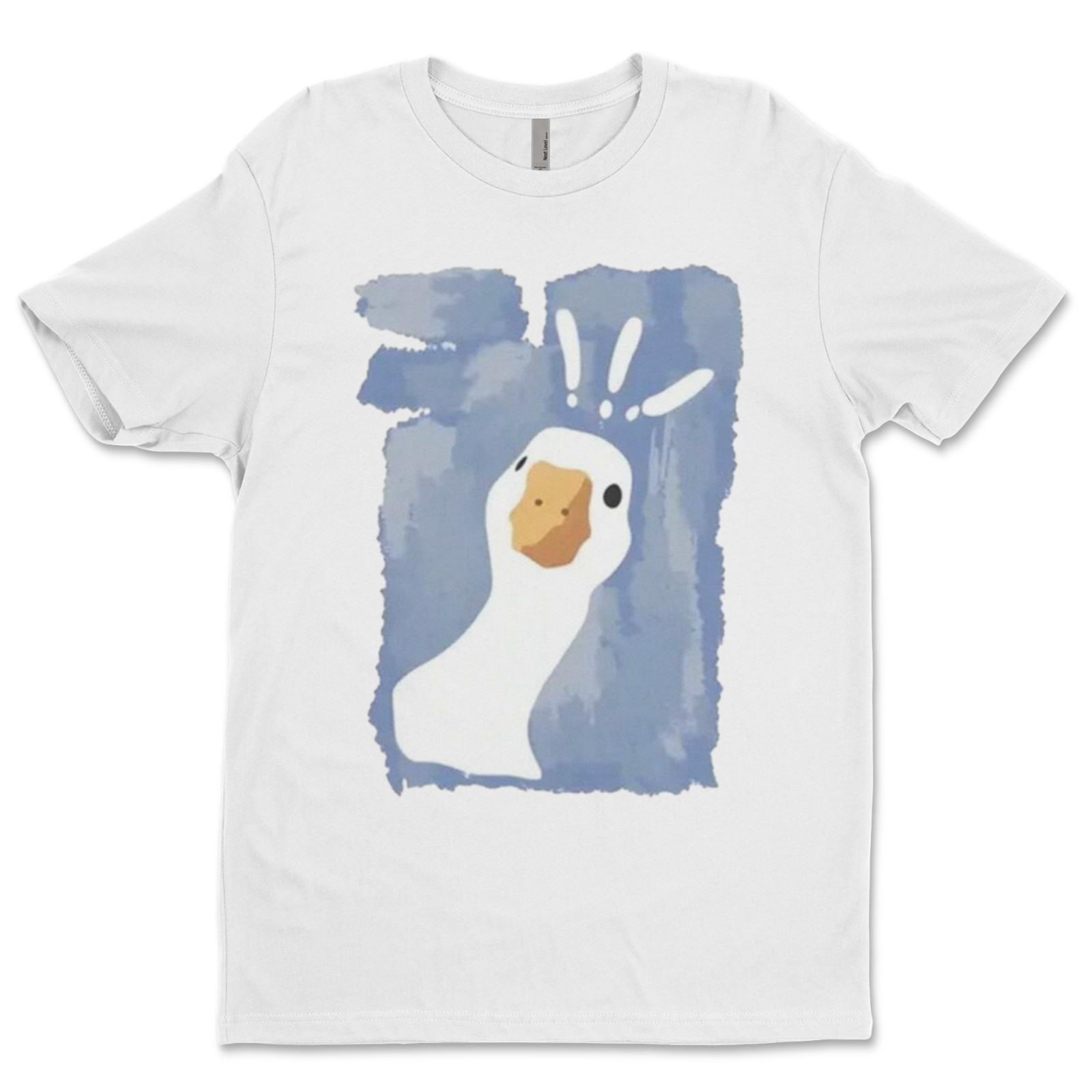 DTF Surprise duck/ Custom Unisex Soft Style T-Shirts, Next Level- Cotton gallery