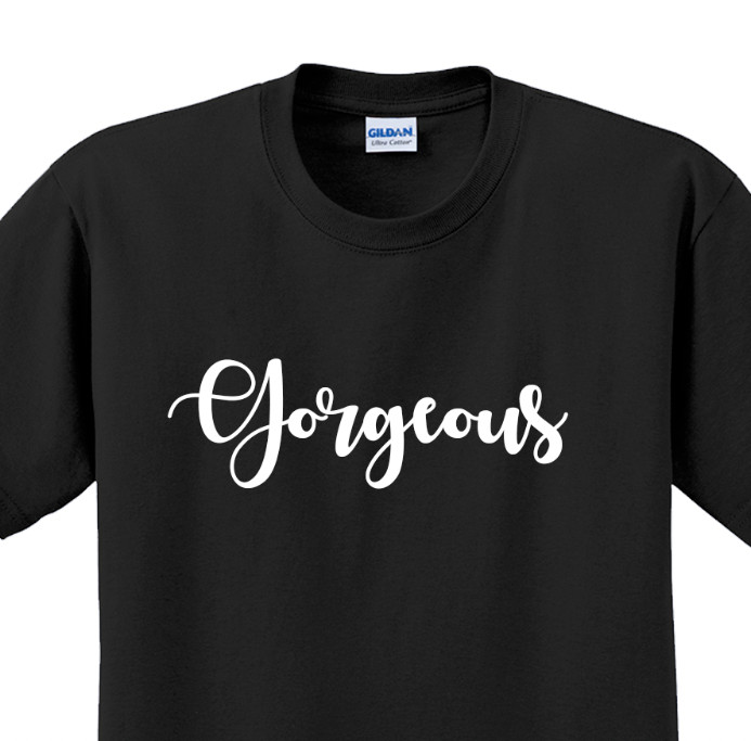Gorgeous T-Shirt Short Sleeve Graphic Tee Unisex Apparel Custom Personalized gallery