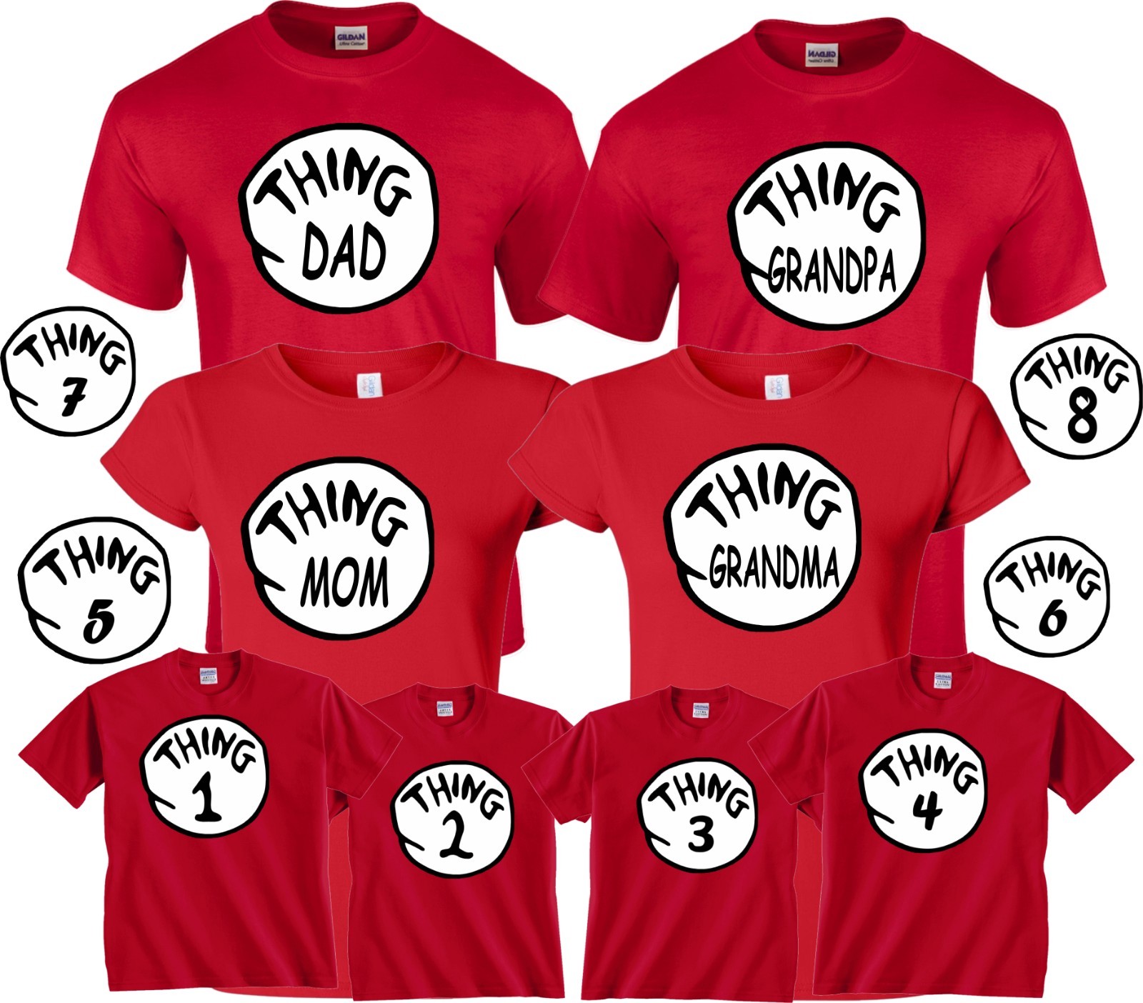 Halloween Cute Funny custom MATCHING T-Shirts