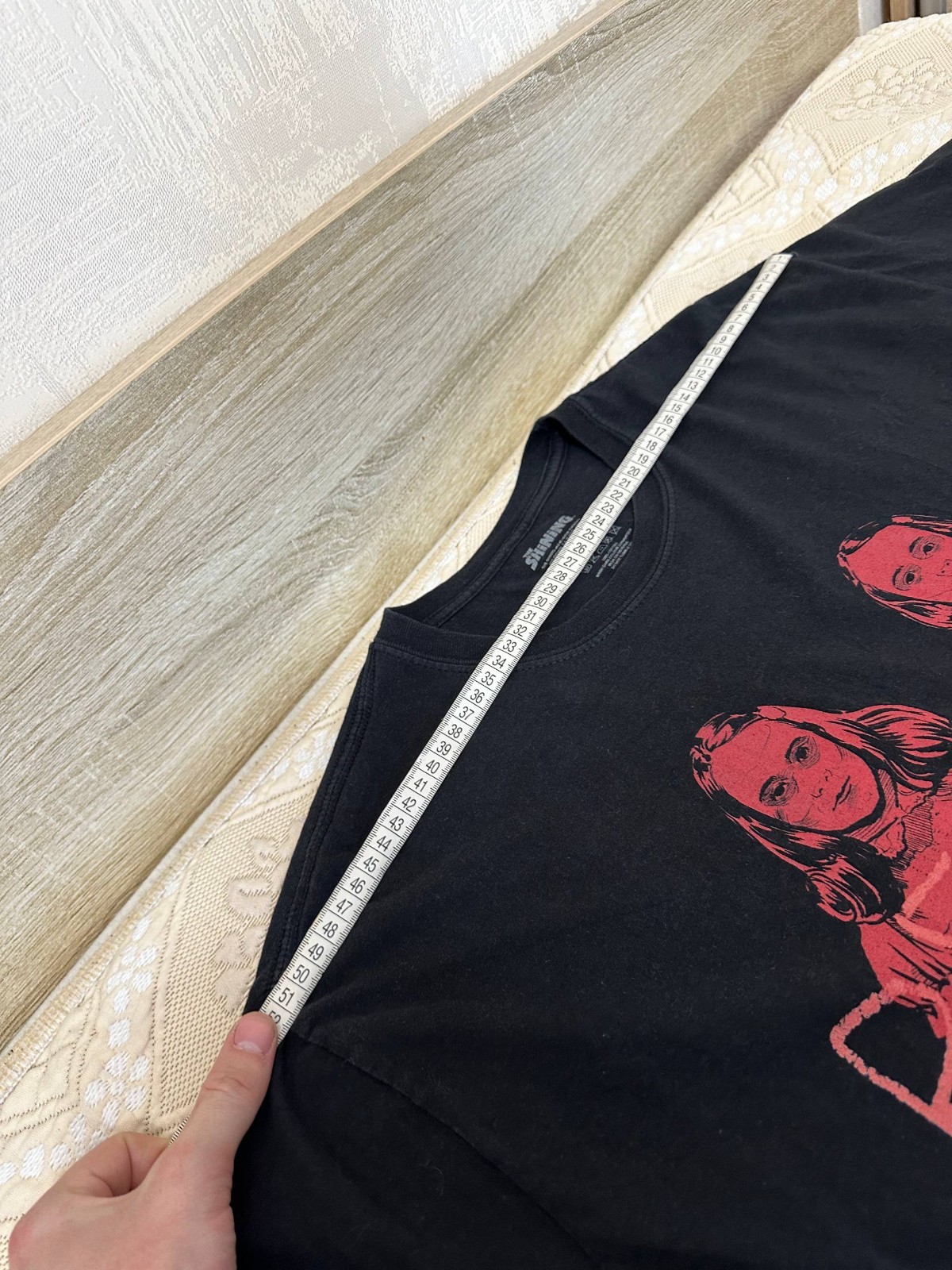 The Shining Vintage Horror Movie T Shirt Stanley Kubrick Mens Size L Black gallery
