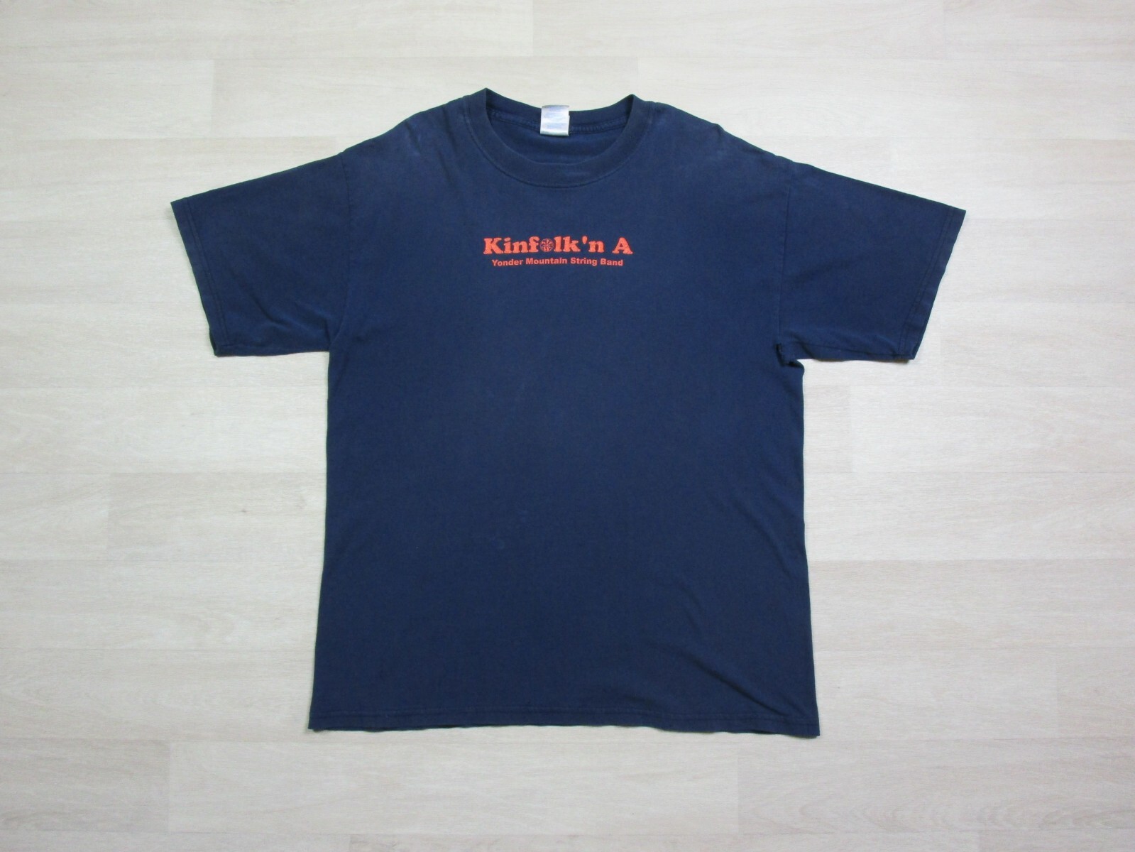 Vintage Y2K Yonder Mountain String Band T-Shirt Sz (L) Kinfolk'n A Festival 04' gallery