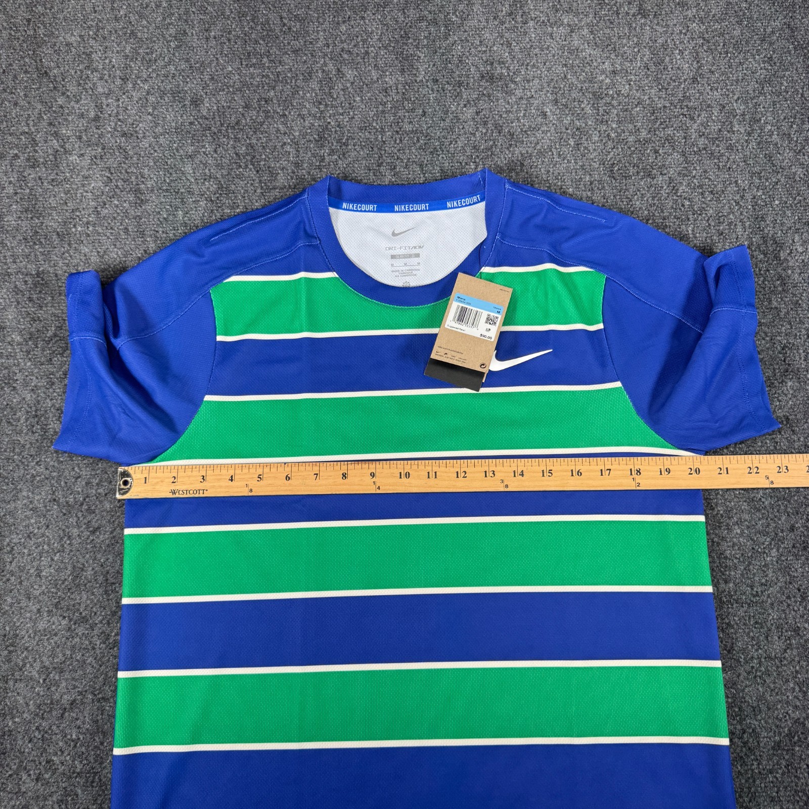 Nike Court Slam Dri-FIT ADV Mens Size Medium M Tennis Shirt ALCARAZ Nadal NWT gallery