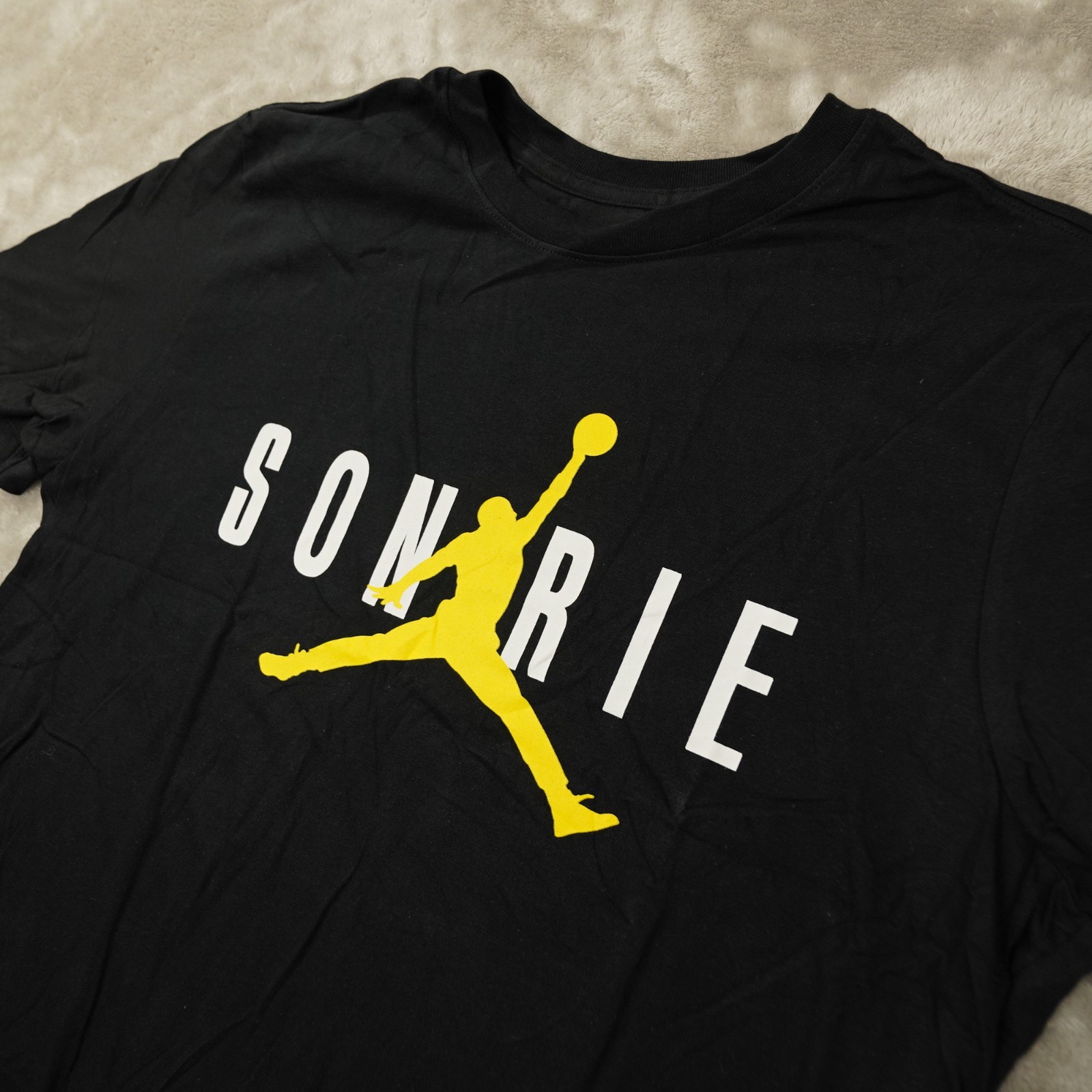 SONRIE X Nike Air Jordan Tee J Balvin Men's Large HJ4189-010 NWT gallery