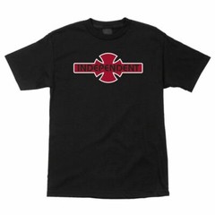 Independent Trucks OGBC LOGO Skateboard T Shirt BLACK w/RED Logo