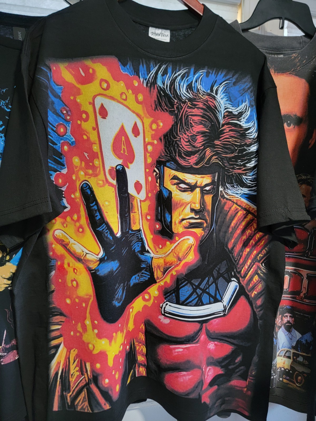 GAMBIT MODERN ON A SHAKA HEAVYWEIGHT GARMET DYED T SHIRT "MODERN" gallery