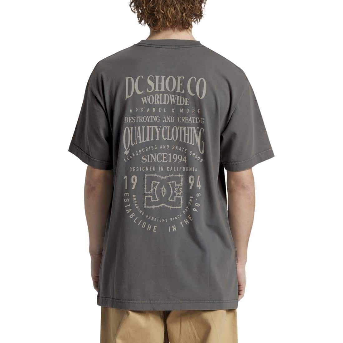 DC High Rise S/S T-Shirt – Stormy Weather Acid Wash