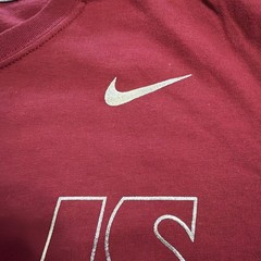 USC Trojans Nike College Rivalry Fast Is Faster Chrome Foil Tee Shirt Crimson