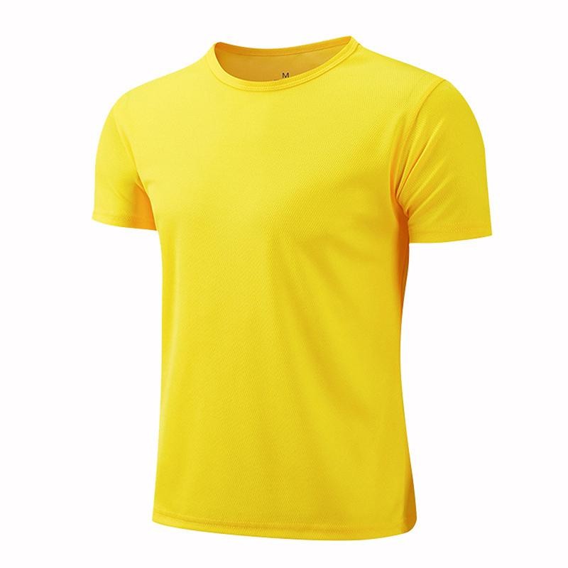 Unisex Quick Dry Sports T-Shirt Short Sleeve Gym Running Fitness Top 2026 gallery