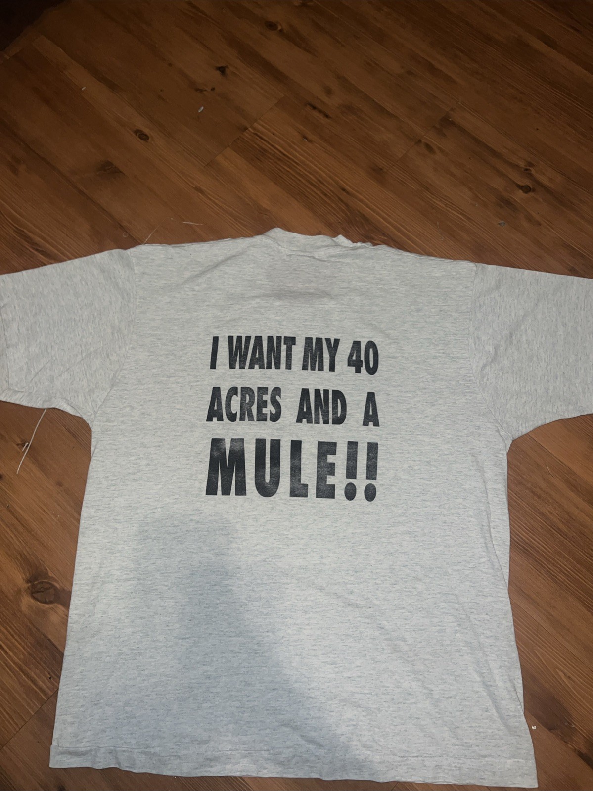 Vintage 40 Acres and A Mule Rap Hip Hop T Shirt size XL Single Stitched USA gallery