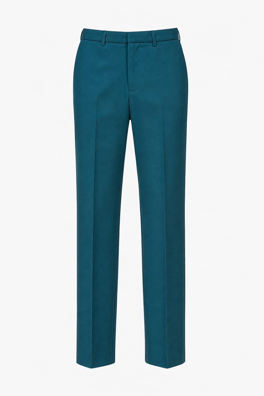 Vintage 1980s Teal Trousers Supermodel Style Minimalist Unisex gallery