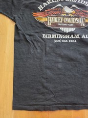 Vintage Harley-Davidson Birmingham Alabama Graphic Print Pocket T-shirt SZ XL
