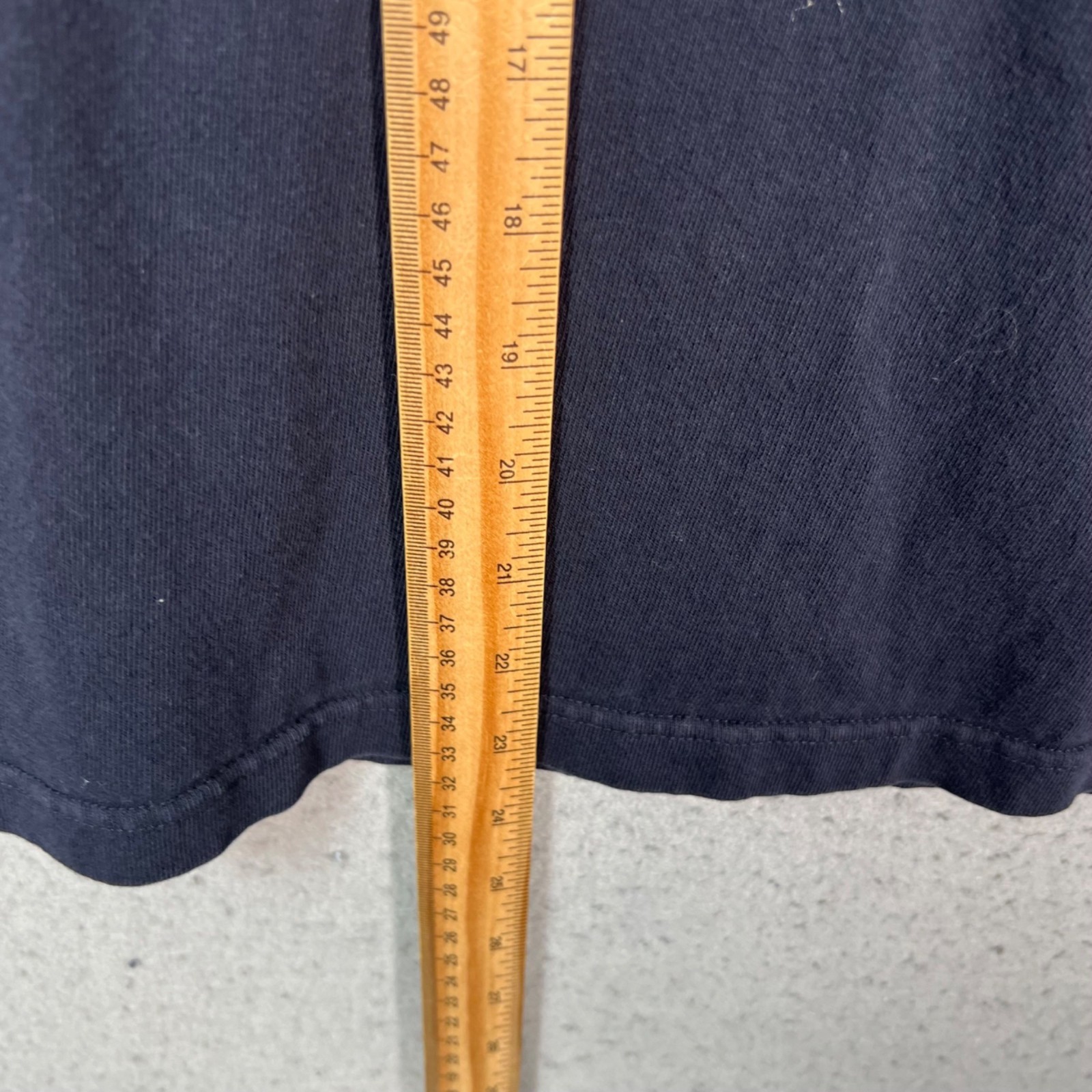 GU Womens Size Small Blue Cotton Crew-Neck T-Shirt Regular Fit gallery