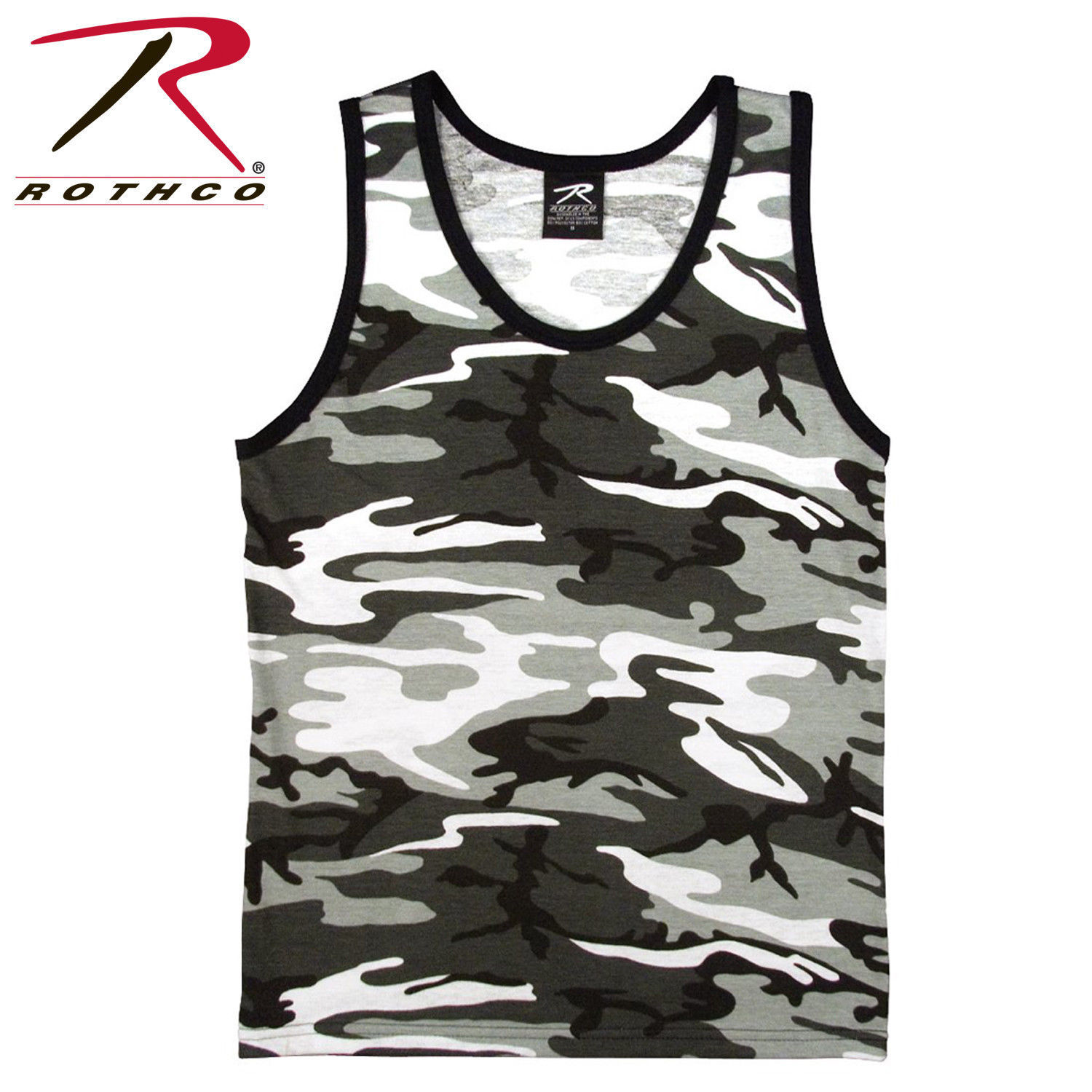 Rothco 6601 Mens City Camo Tank Top T-Shirt gallery