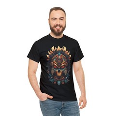 Ancient Aztec Skull King Shaman Mask Mexican Calavera Mayan Best Unisex T-shirt
