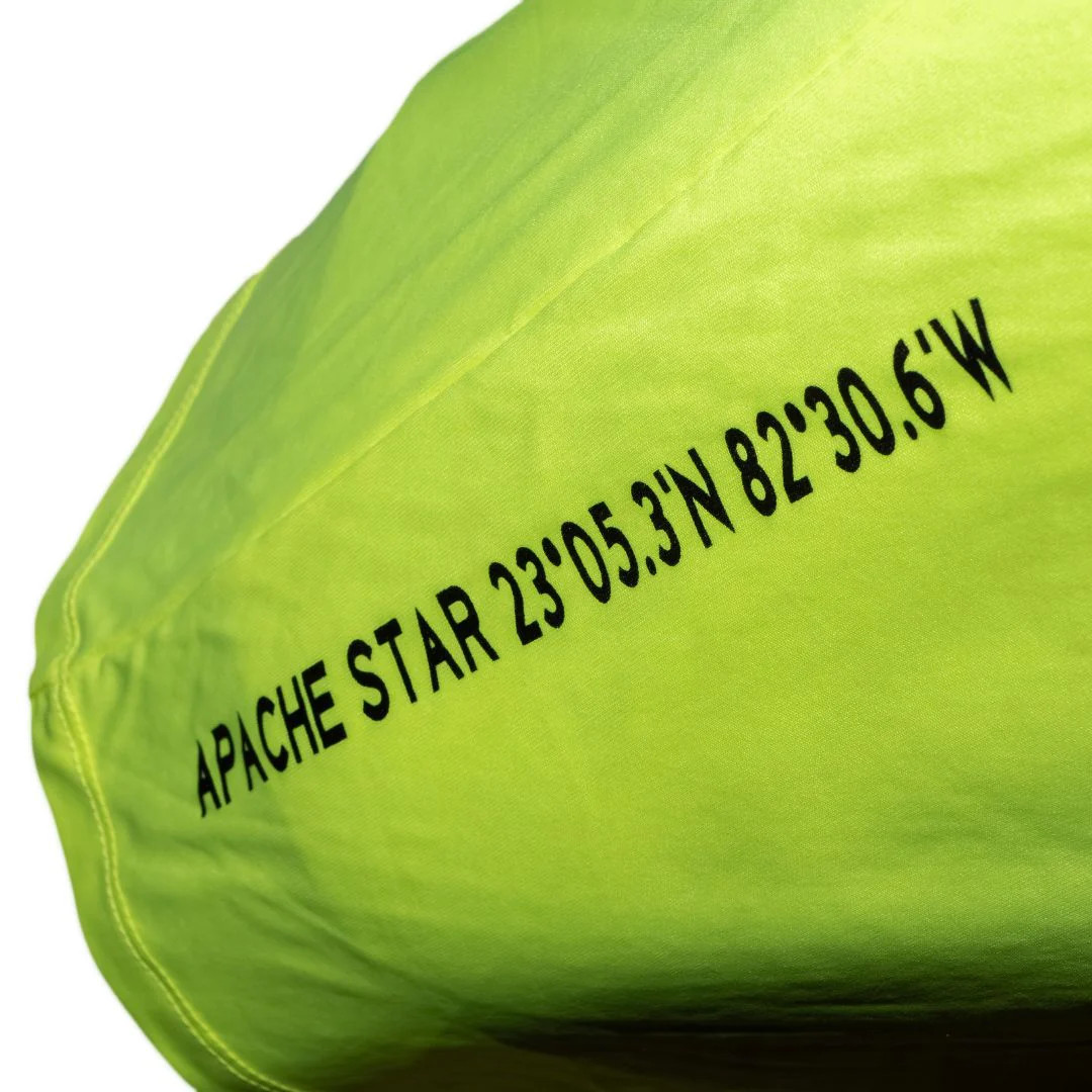 Official World Speed Record Apache Star Tee | Cotton/Performance | Safety Green gallery