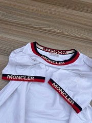 Moncler – Logo Webbing-Trimmed Stretch-Cotton Jersey T-Shirt