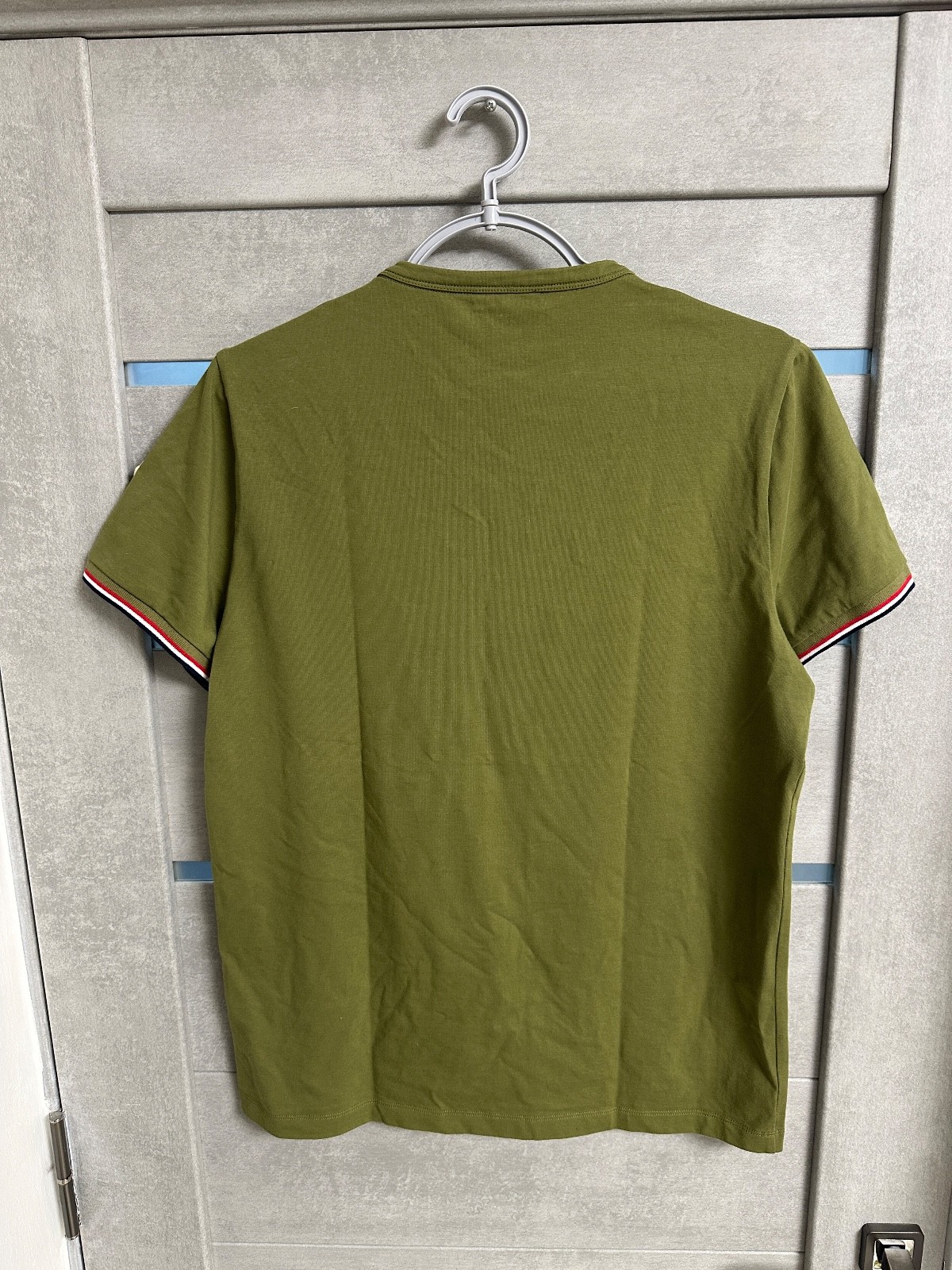 Moncler Authentic Shirt Mens Size L Olive gallery