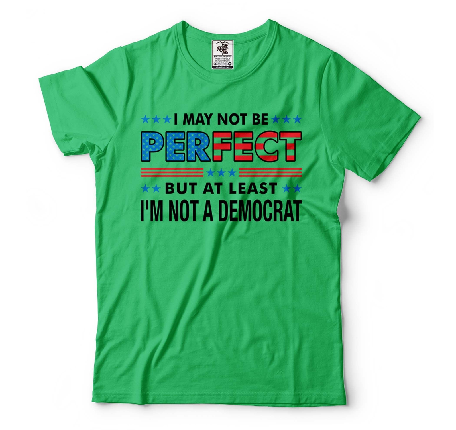 At Least I'm Not A Democrat Shirt Pro Trump 2024 Funny Anti Biden Republican Tee gallery
